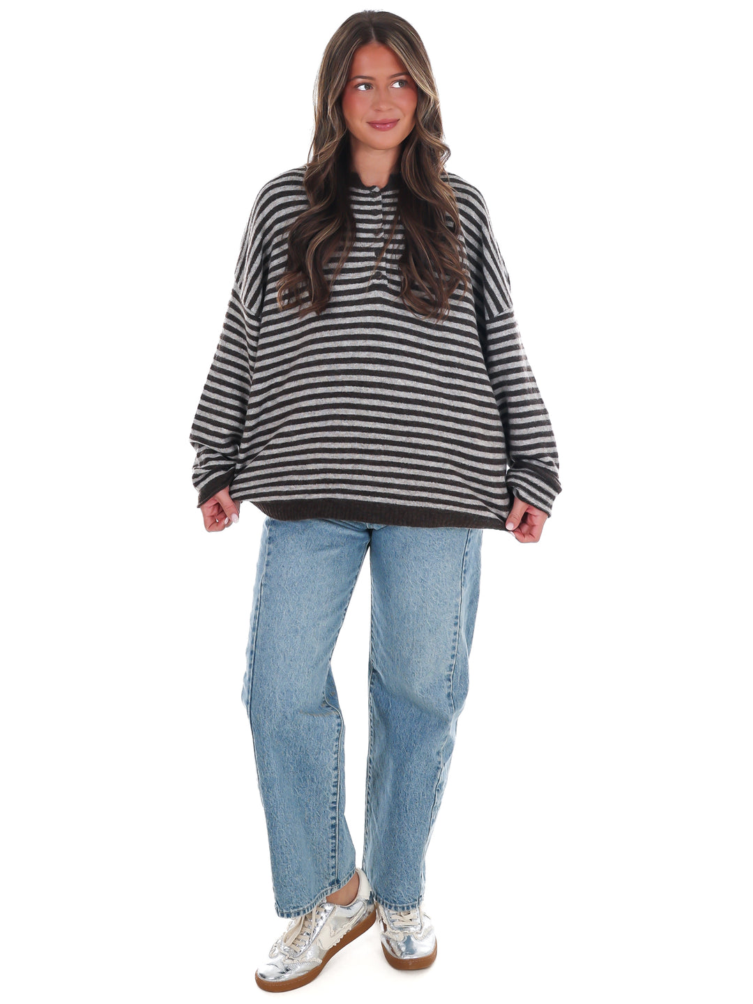 Simple Moments Stripe Sweater