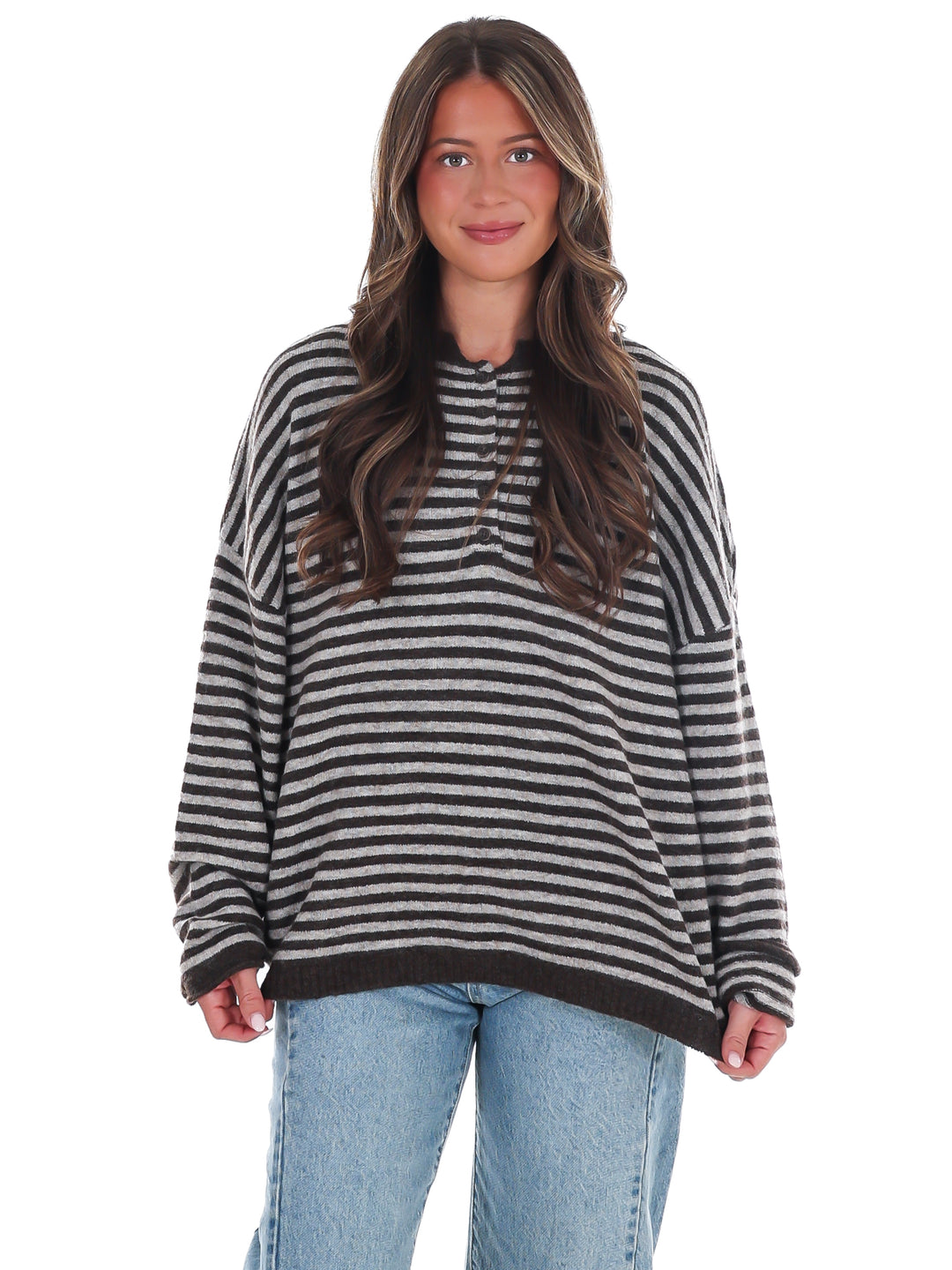 Simple Moments Stripe Sweater
