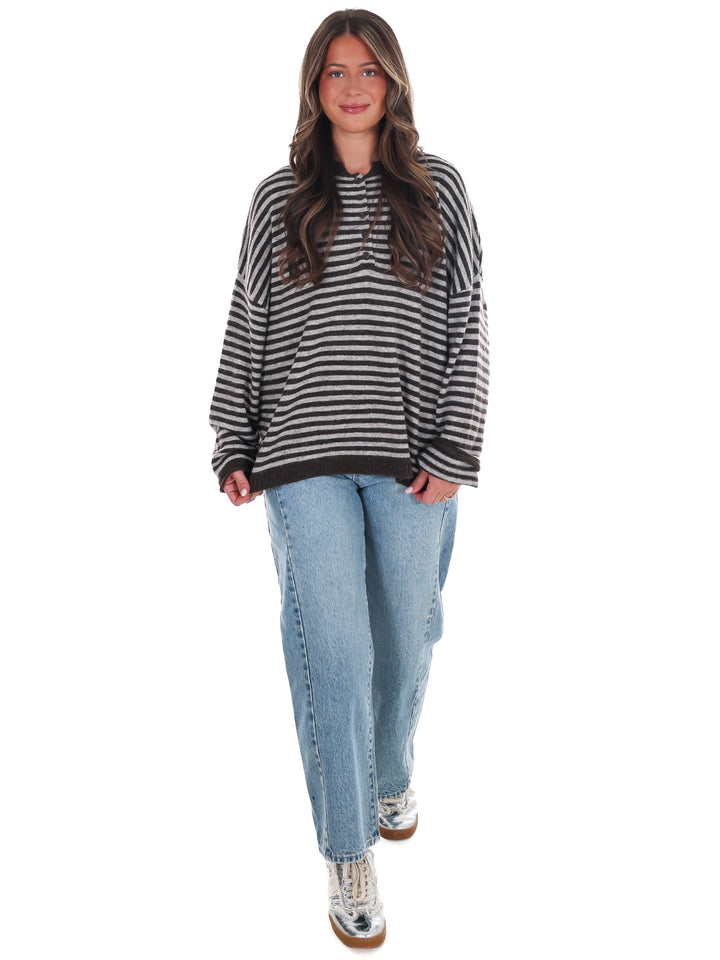 Simple Moments Stripe Sweater