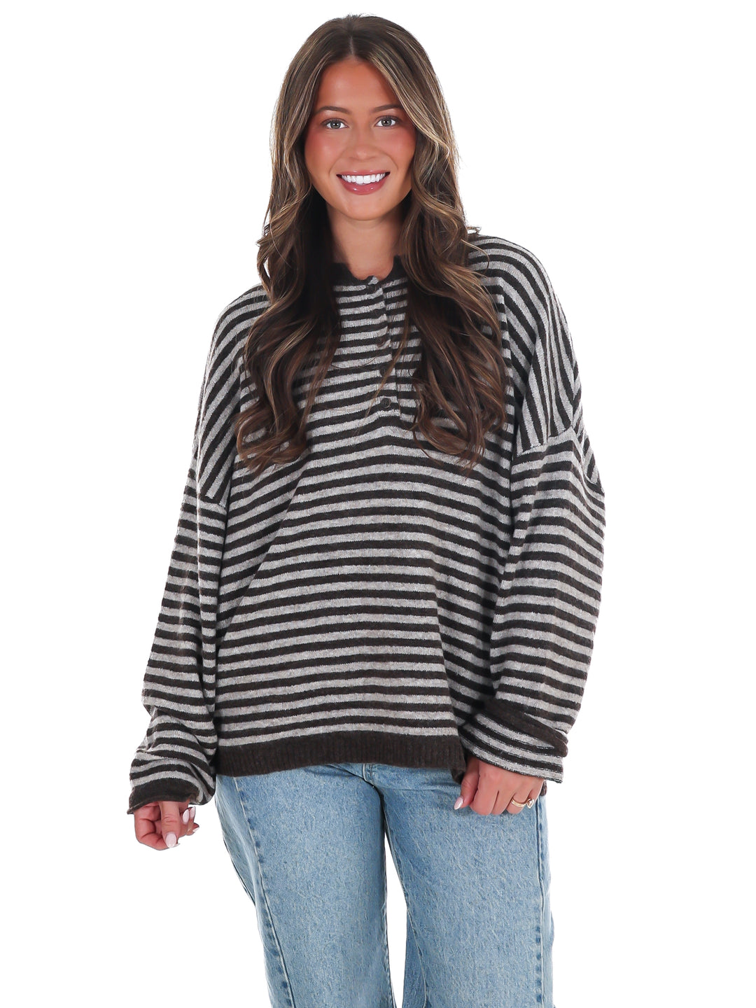 Simple Moments Stripe Sweater