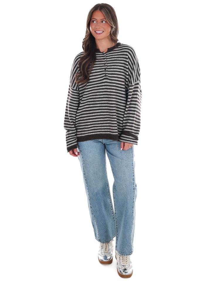 Simple Moments Stripe Sweater