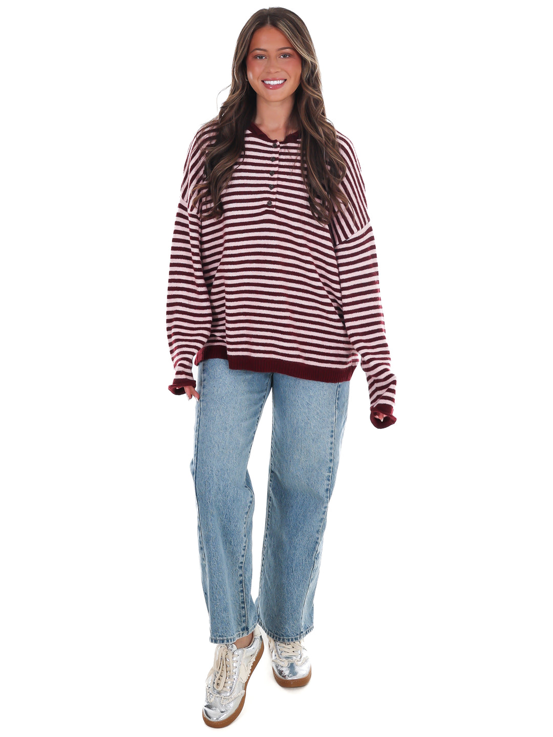 Simple Moments Stripe Sweater