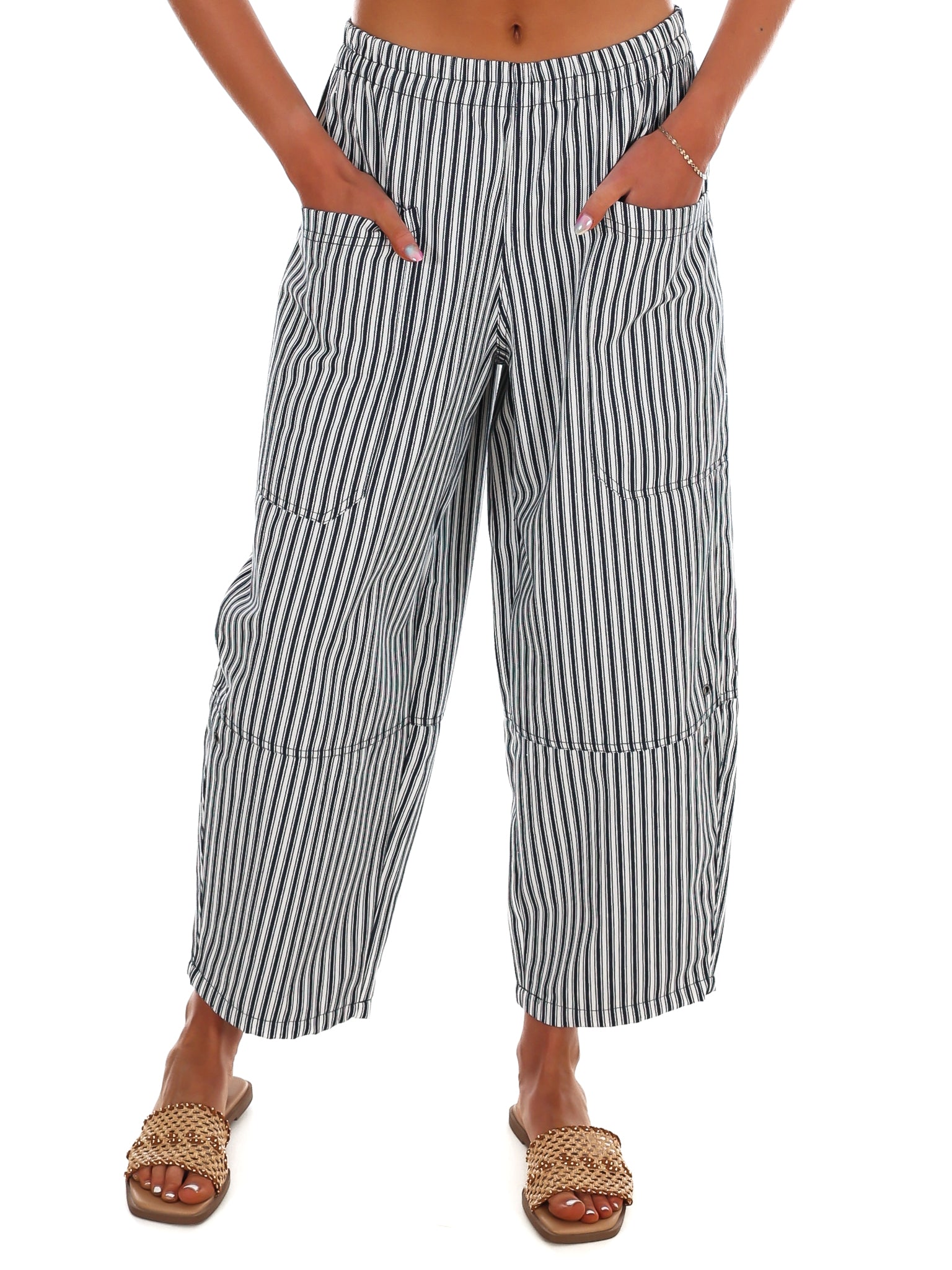 Dockside Stripe Wide Leg Pants – Josie's Boutique