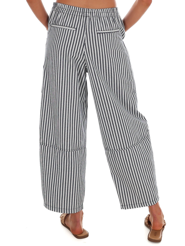 Dockside Stripe Wide Leg Pants