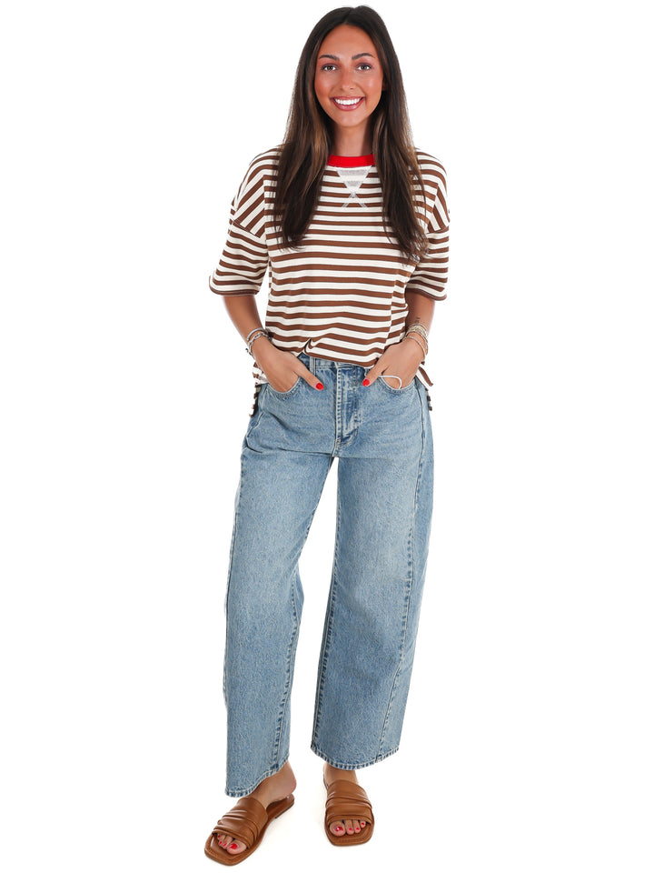 Easy Choice Stripe Tee