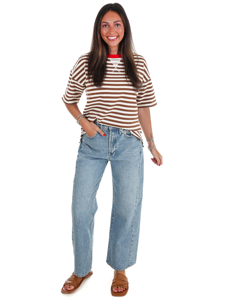 Easy Choice Stripe Tee