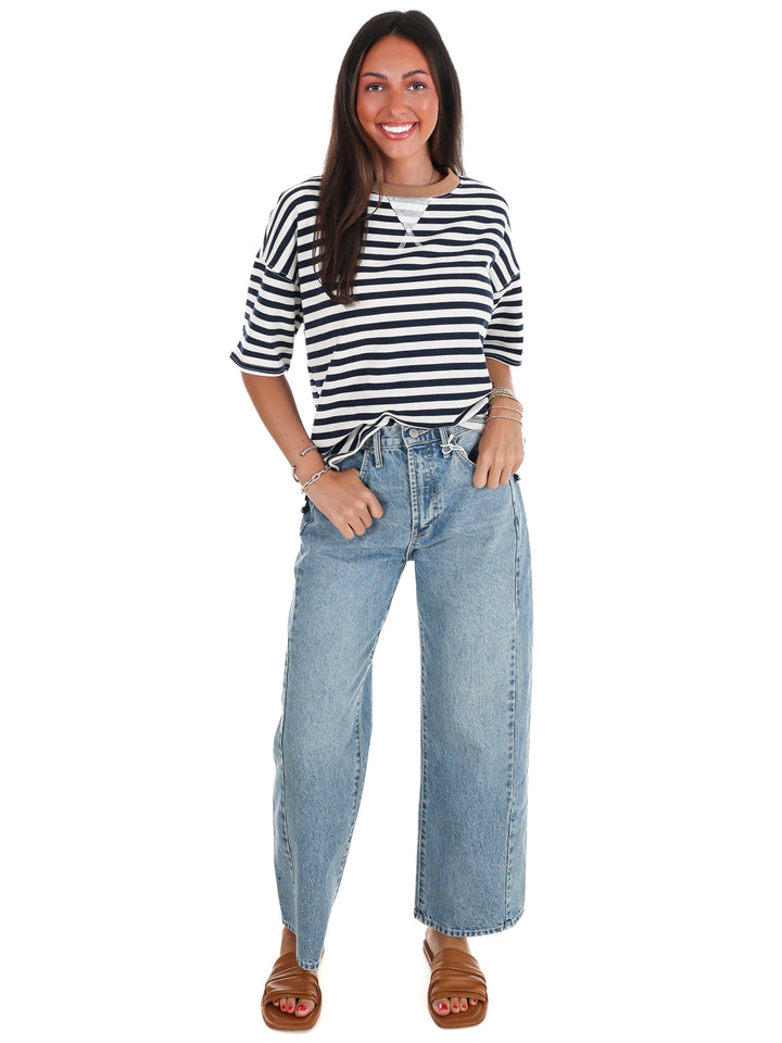 Easy Choice Stripe Tee