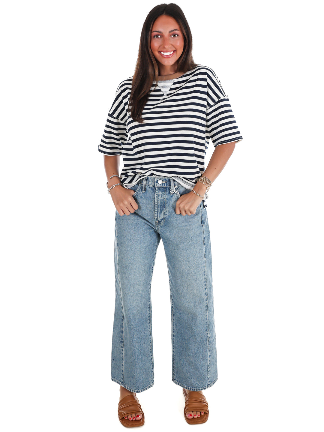 Easy Choice Stripe Tee