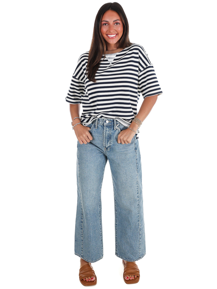 Easy Choice Stripe Tee