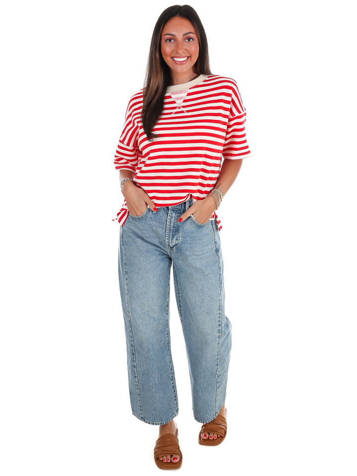 Easy Choice Stripe Tee