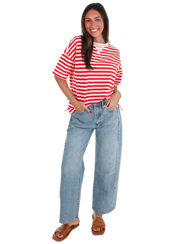 Easy Choice Stripe Tee