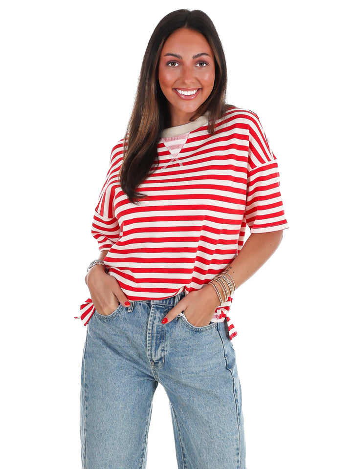 Easy Choice Stripe Tee