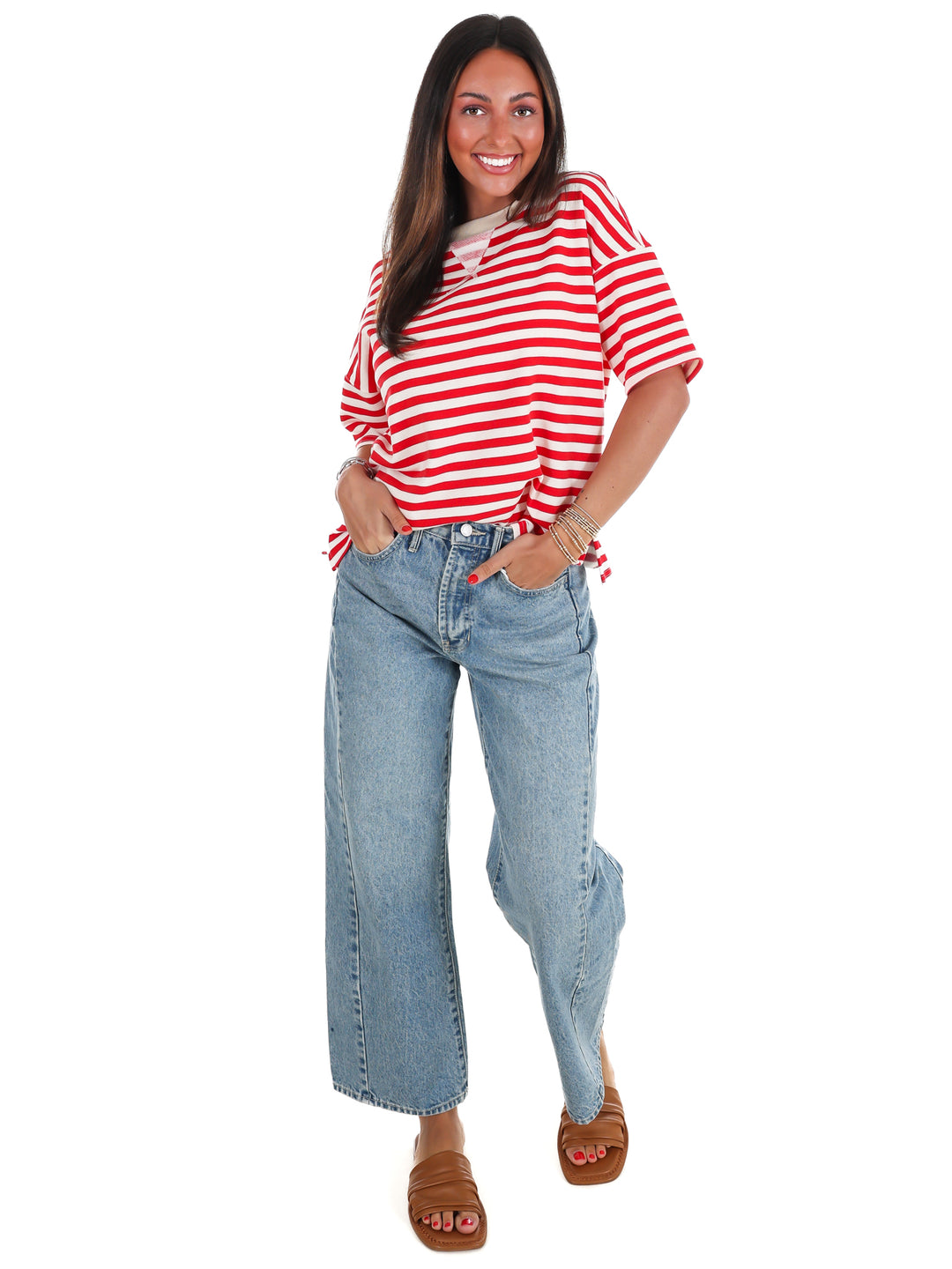 Easy Choice Stripe Tee