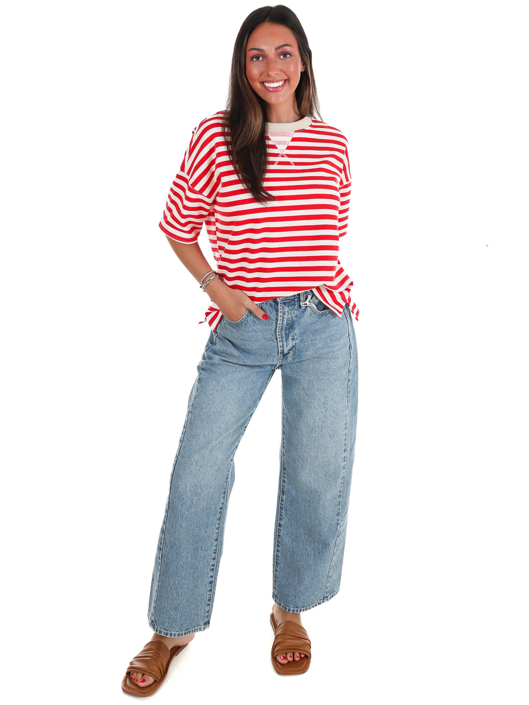 Easy Choice Stripe Tee