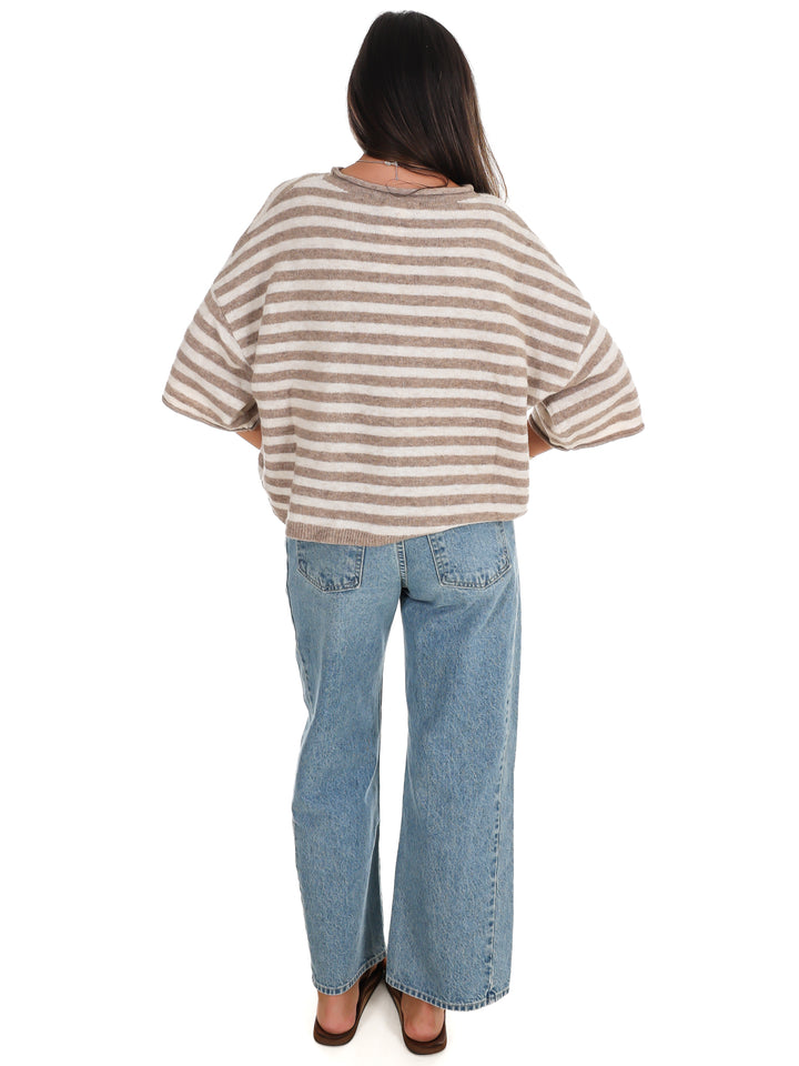 Soft Season Stripe Cardigan
