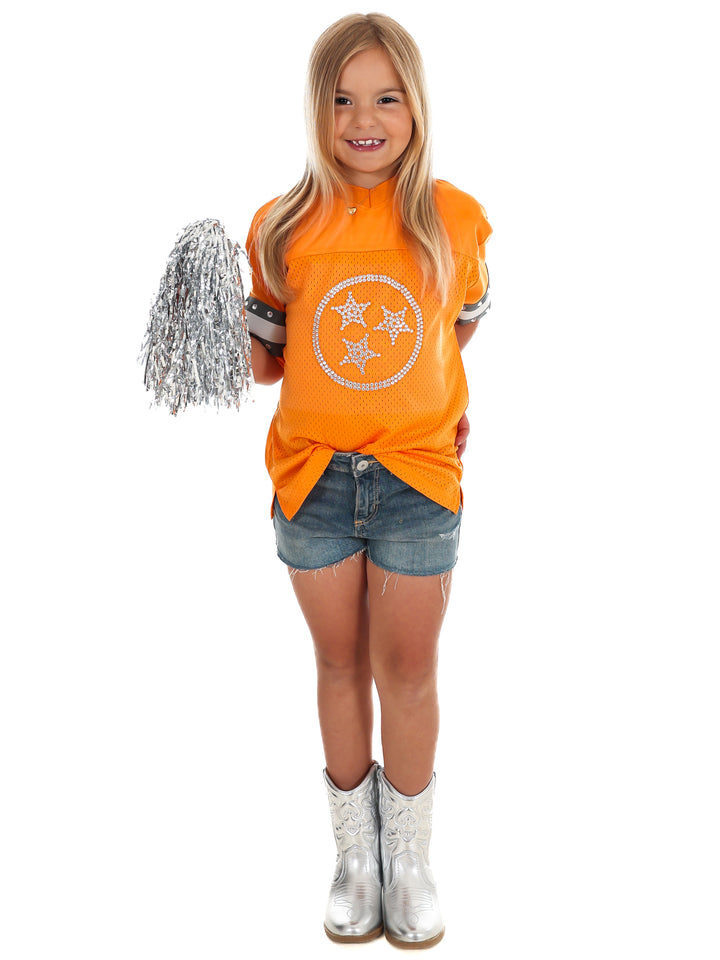 Youth Rhinestone Tri-Star Jersey