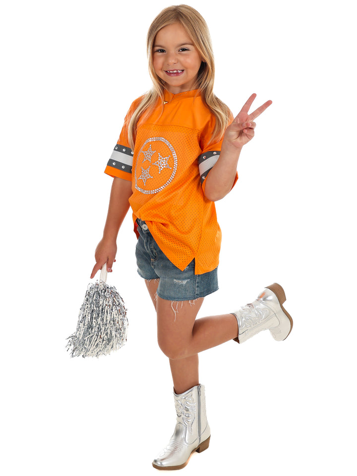 Youth Rhinestone Tri-Star Jersey