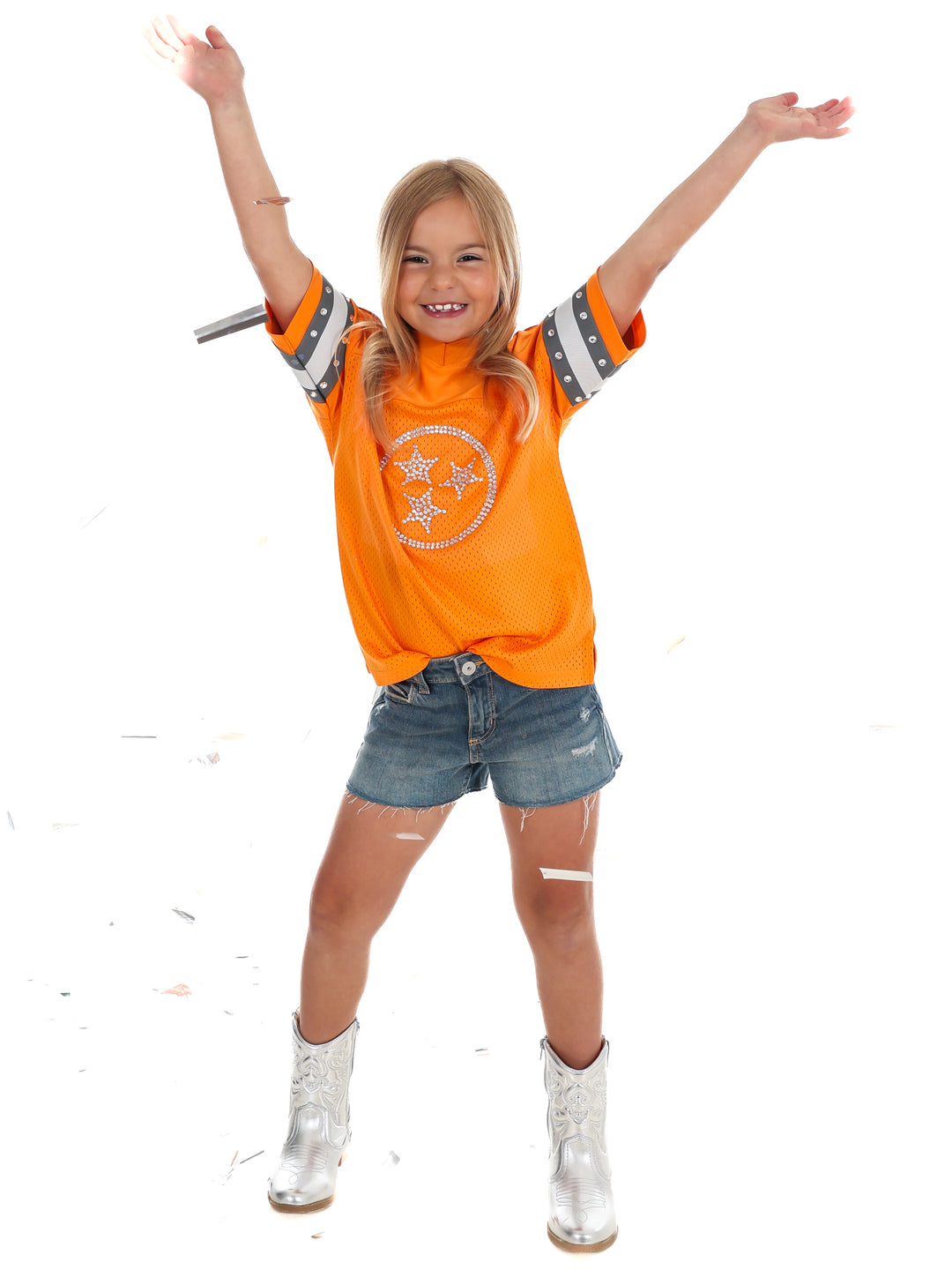 Youth Rhinestone Tri-Star Jersey