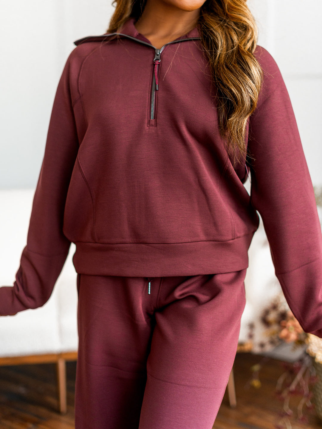 Spanx AirEssentials Half Zip Pullover