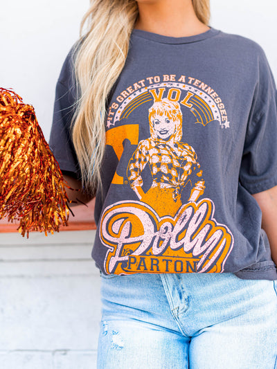 Dolly Parton It's Great to be from Tennessee Thrifted Tee