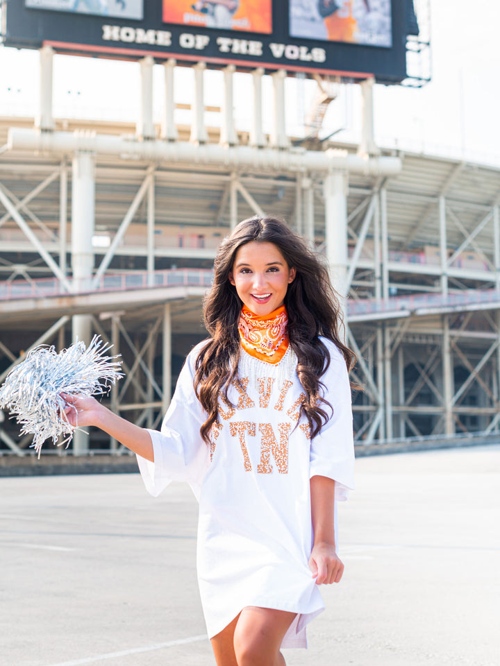 Rhinestone Knoxville TN Oversized Tee