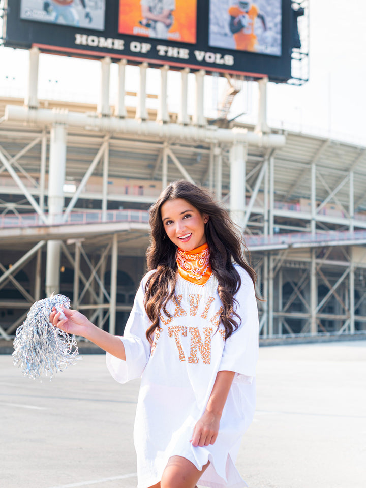 Rhinestone Knoxville TN Oversized Tee