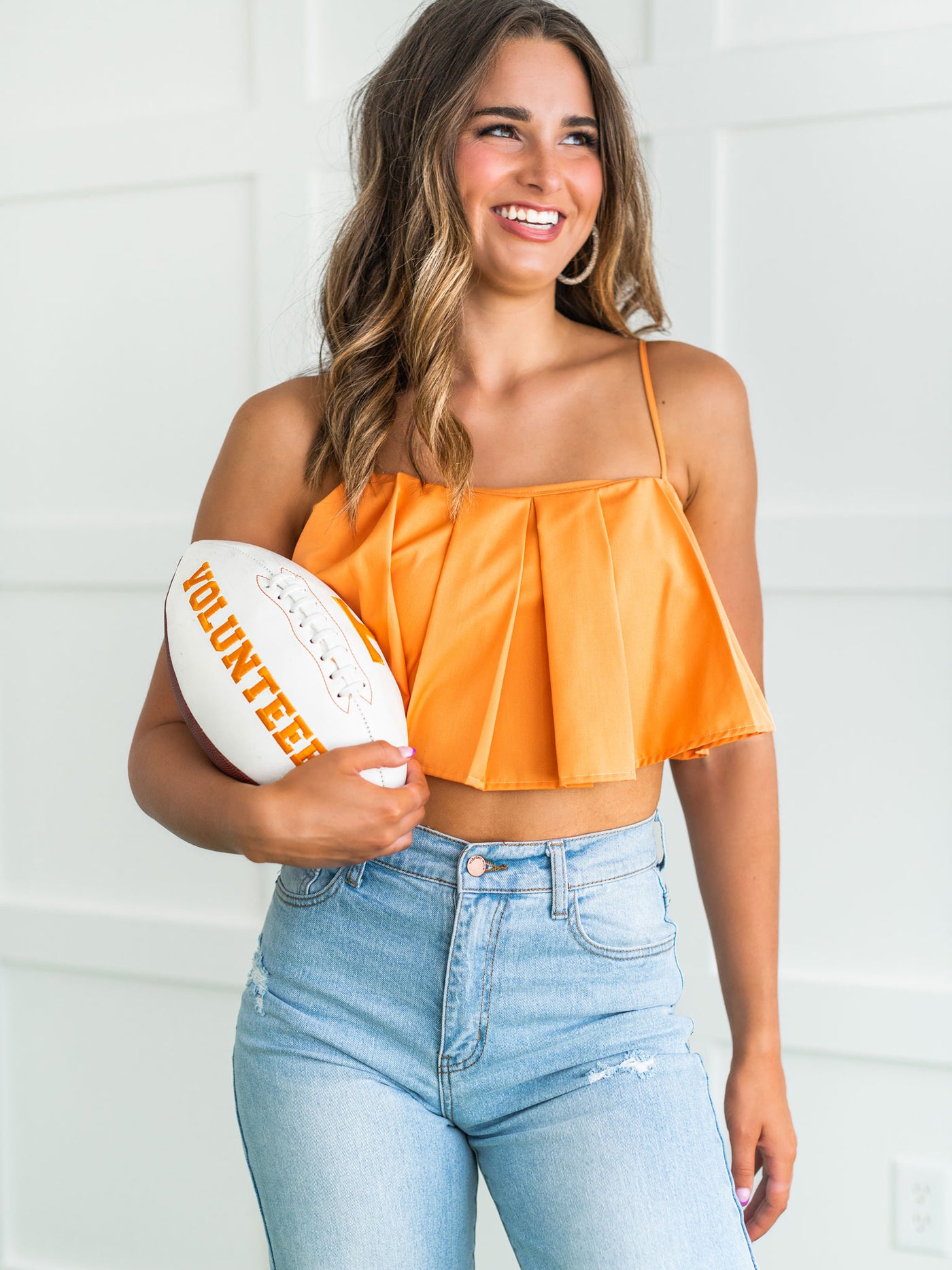 Champions Play Here Crop Top