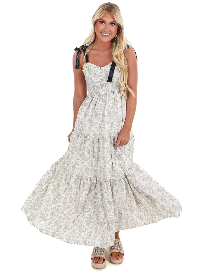 Take Me Away Floral Maxi Dress