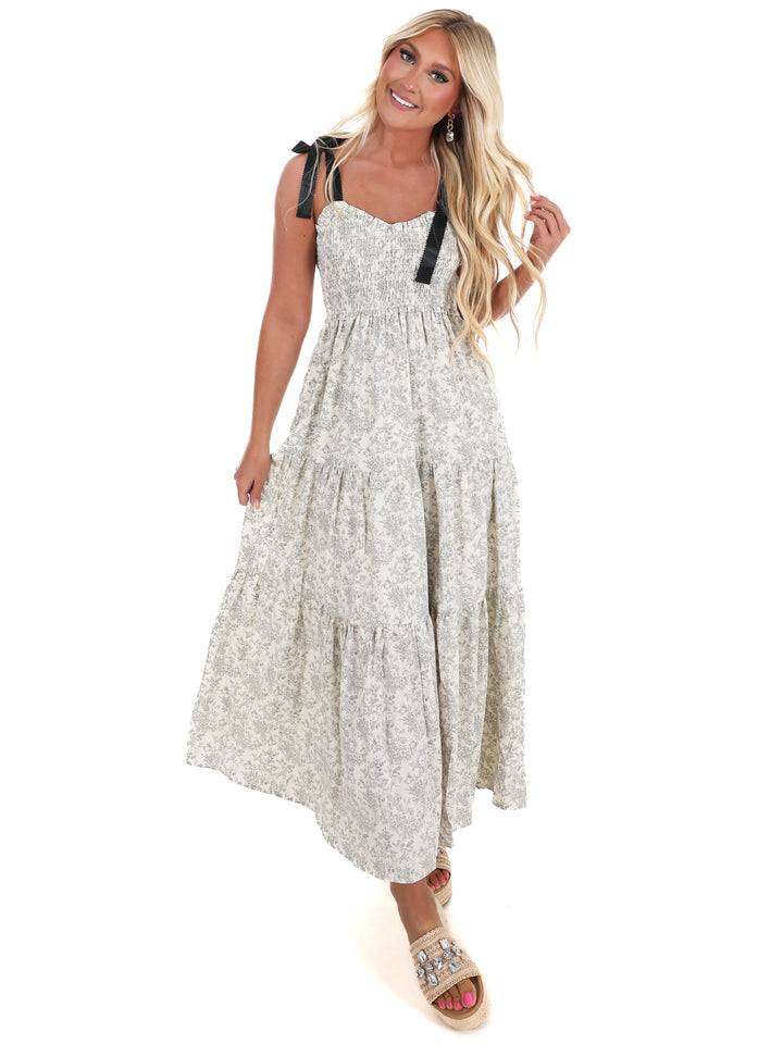 Take Me Away Floral Maxi Dress