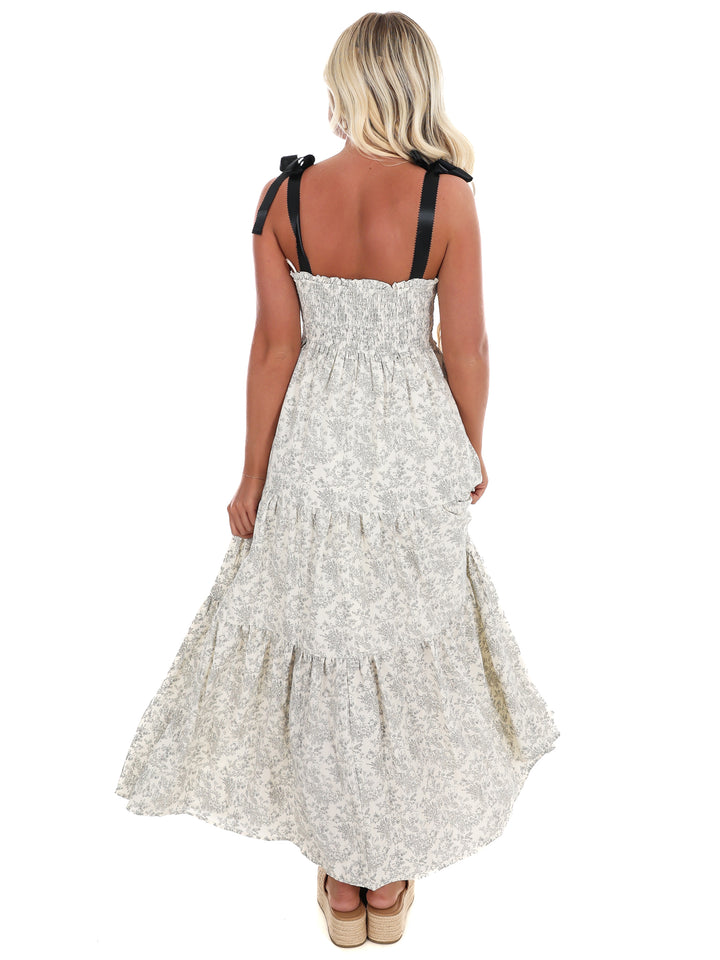 Take Me Away Floral Maxi Dress