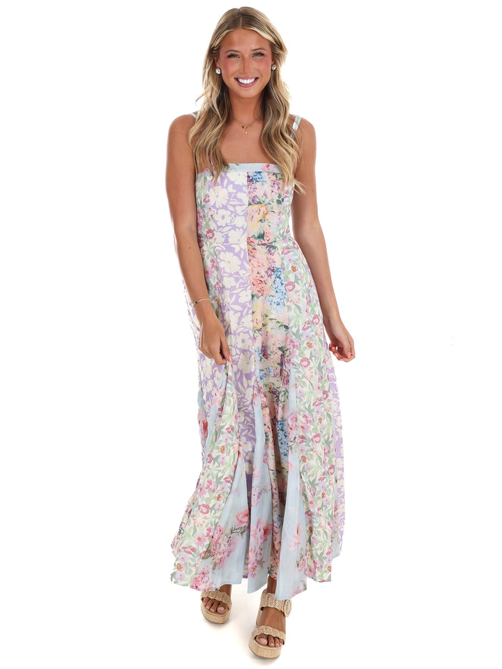 Sweetness Mixed Floral Maxi Dress