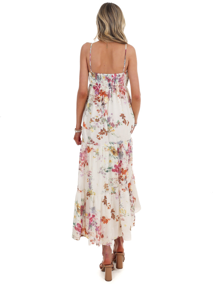 Pretty in Petals Floral Maxi Dress