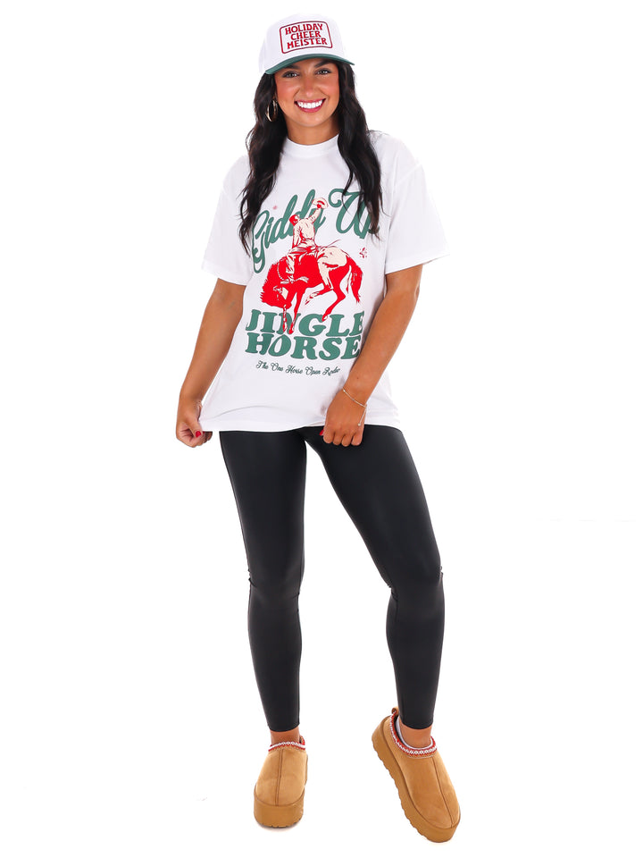 Giddy Up Jinglehorse Tee