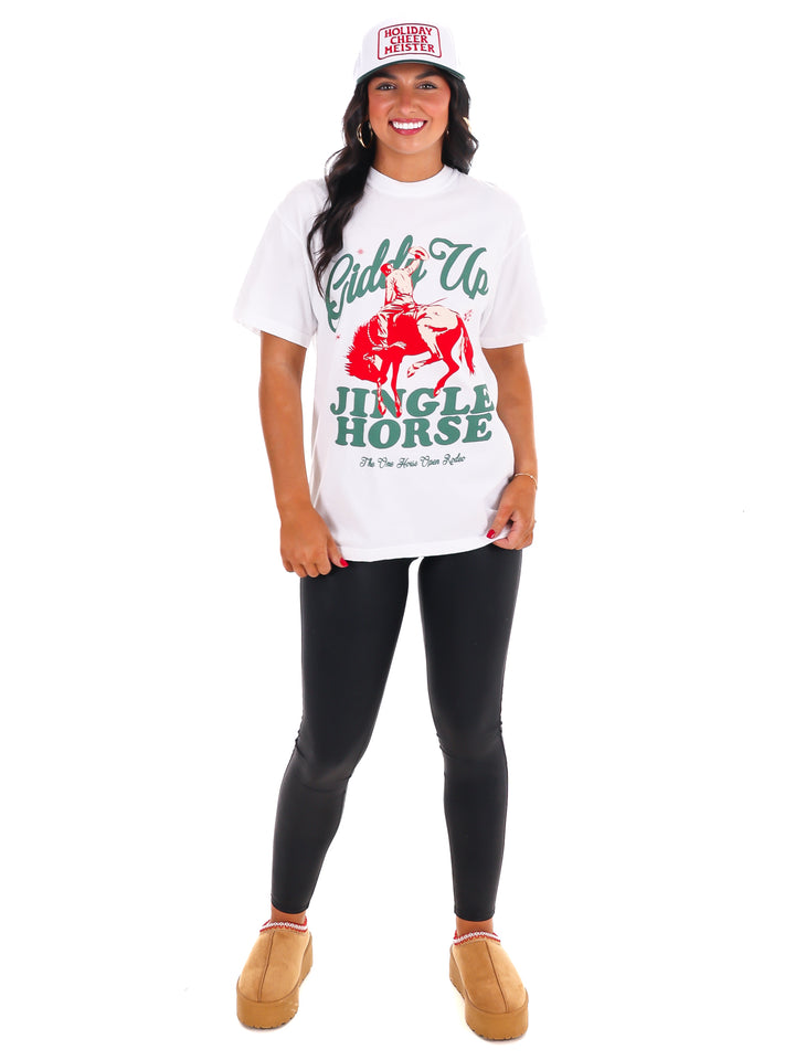 Giddy Up Jinglehorse Tee