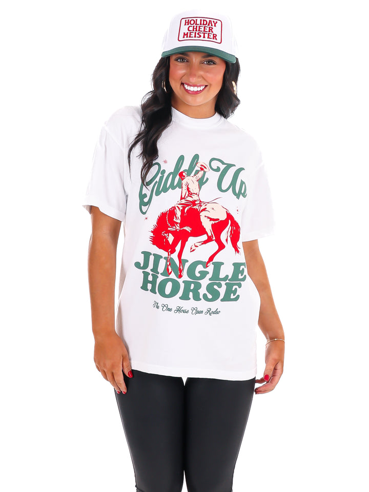 Giddy Up Jinglehorse Tee