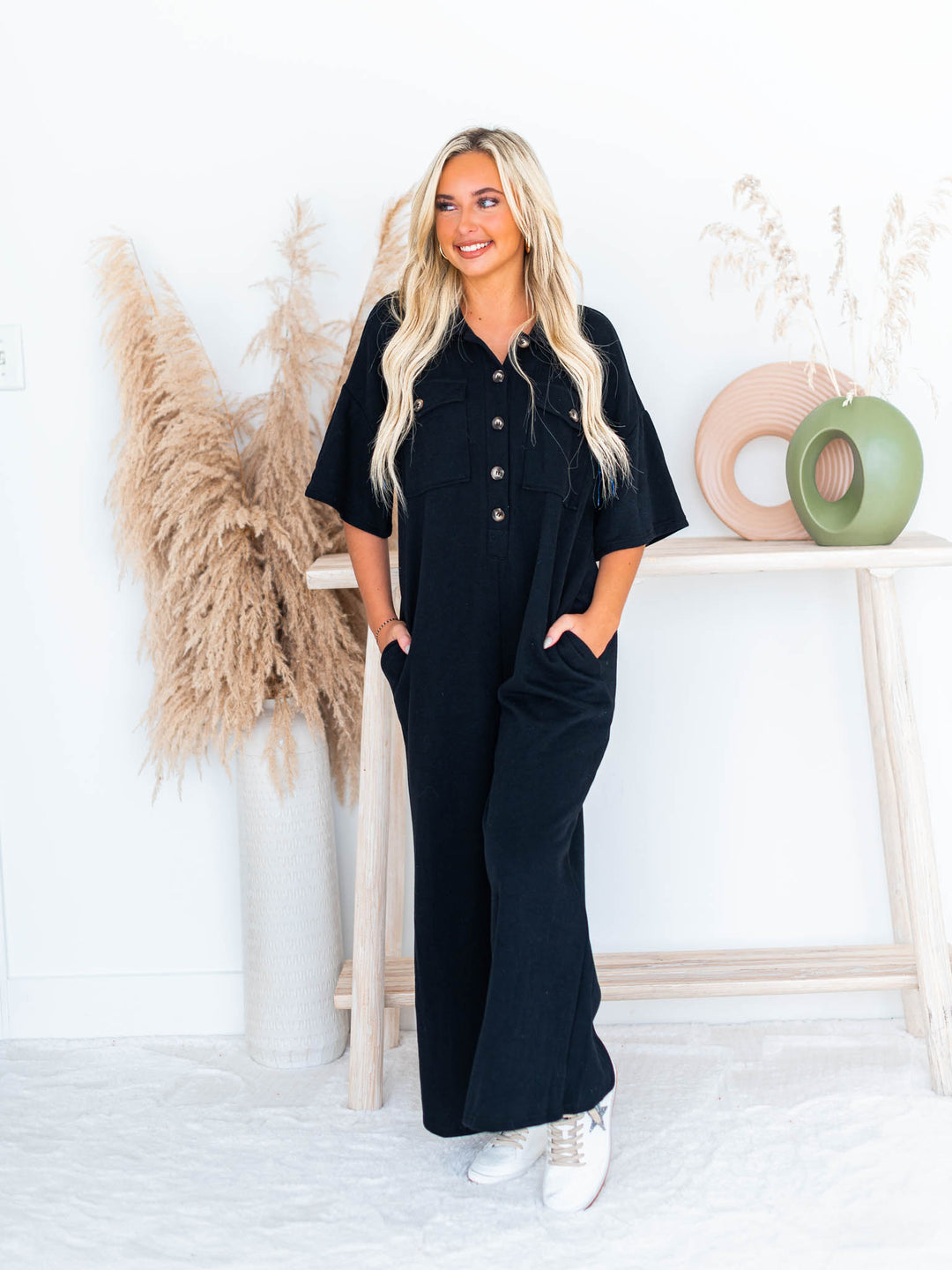 Make It Happen Wide Leg Jumpsuit