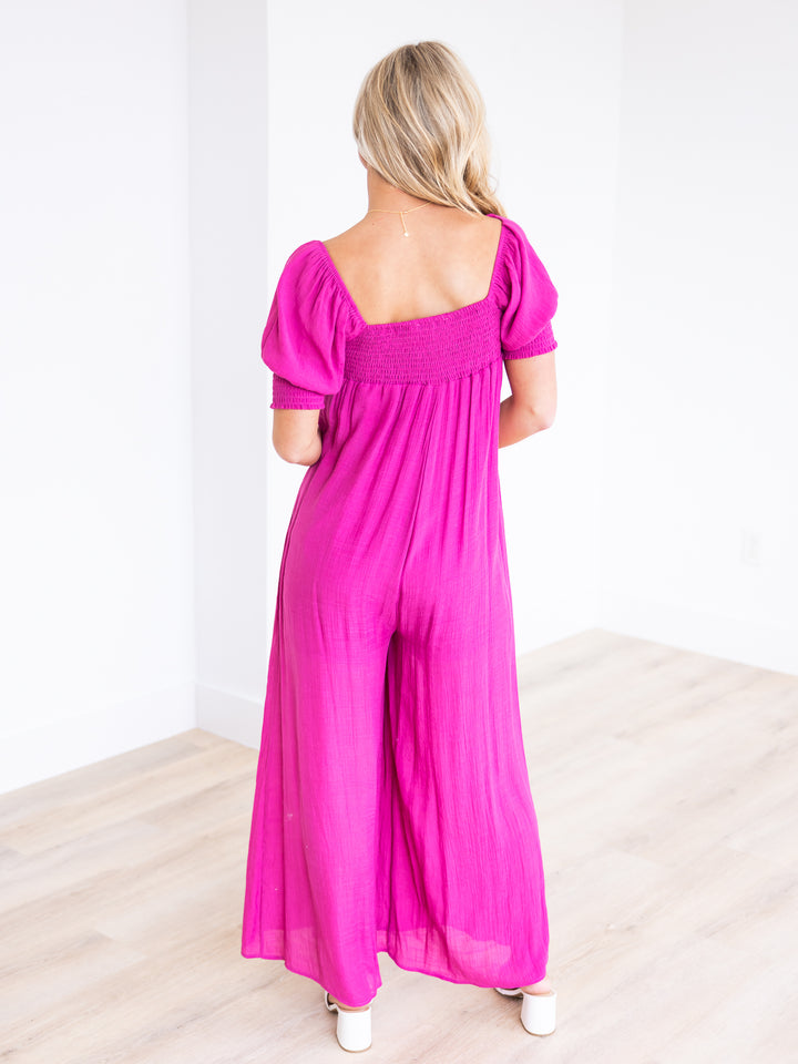 Time After Time Wide Leg Jumpsuit