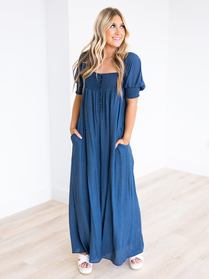 Time After Time Wide Leg Jumpsuit