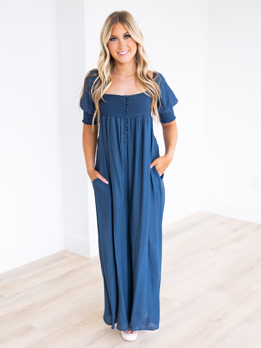 Time After Time Wide Leg Jumpsuit