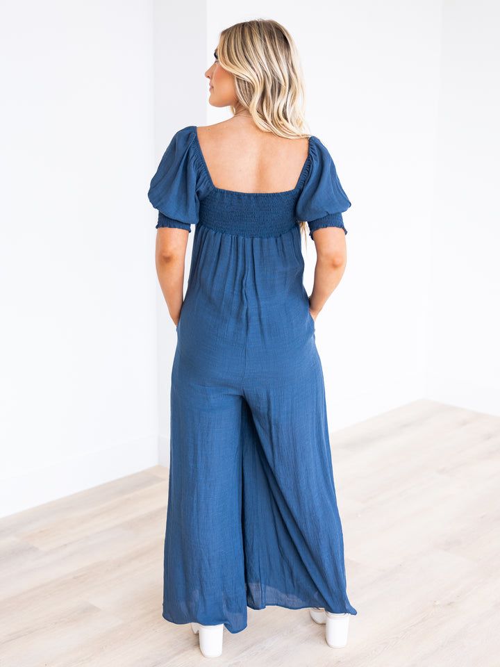 Time After Time Wide Leg Jumpsuit