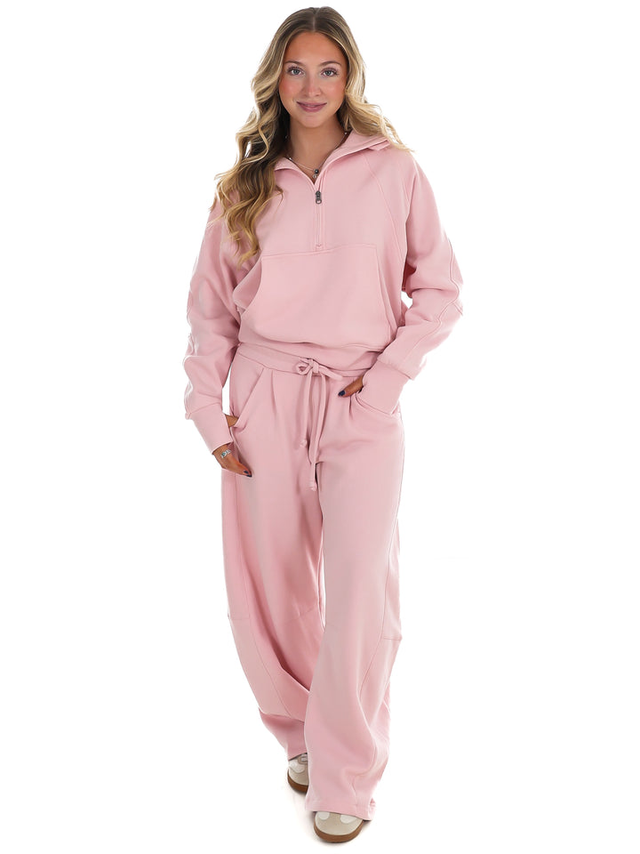 Easy Wear Fleece Half Zip Pullover