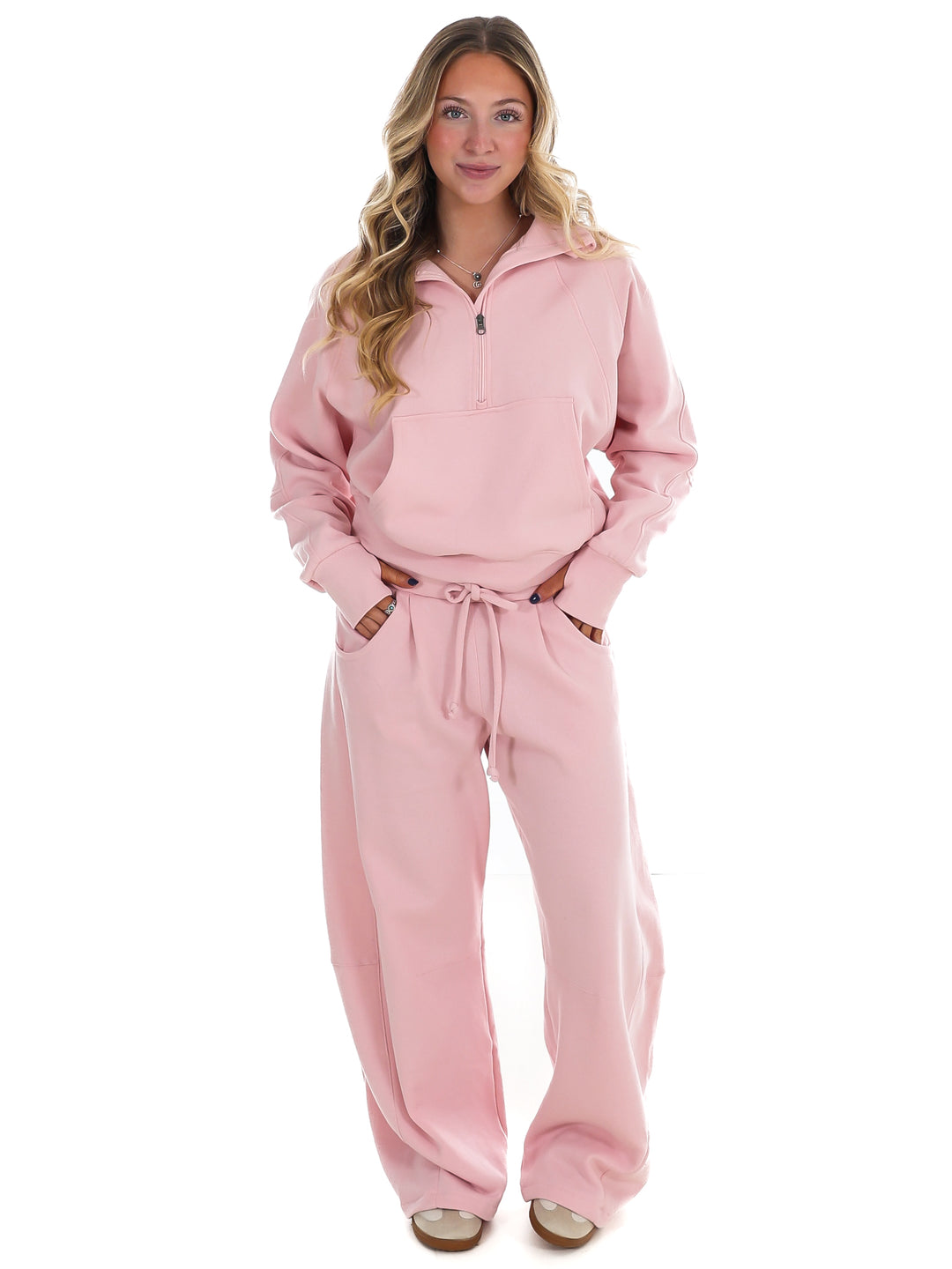 Easy Wear Fleece Half Zip Pullover