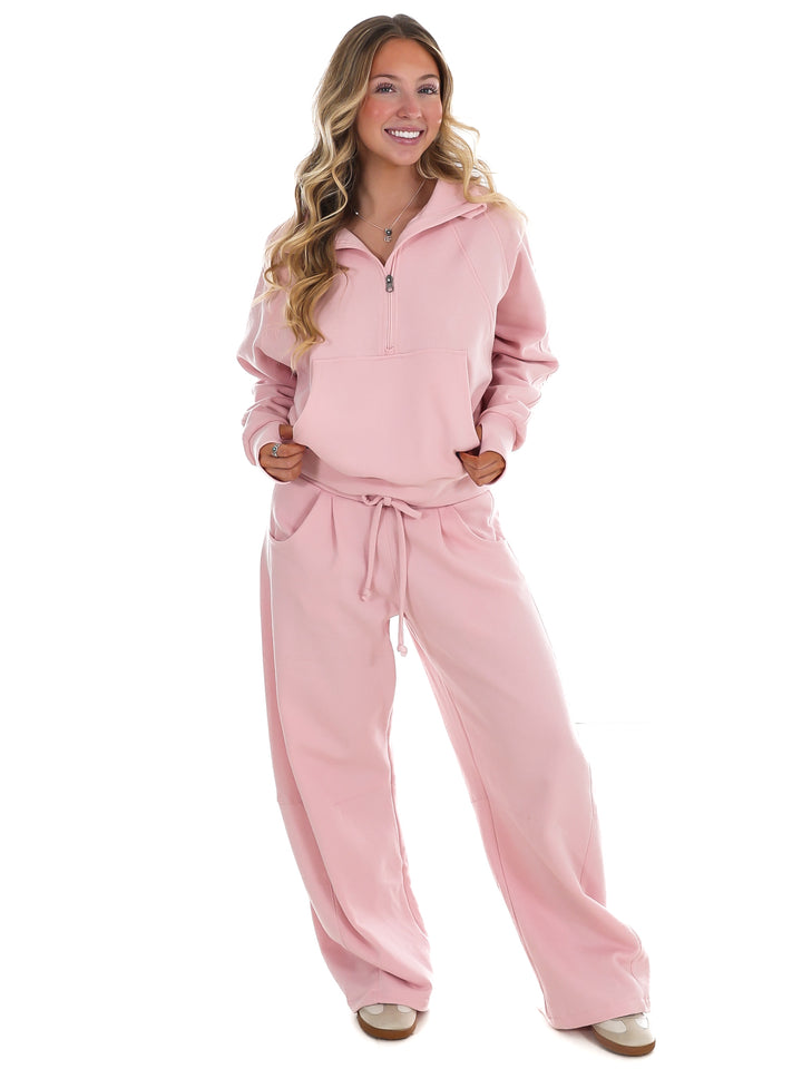 Easy Wear Fleece Half Zip Pullover