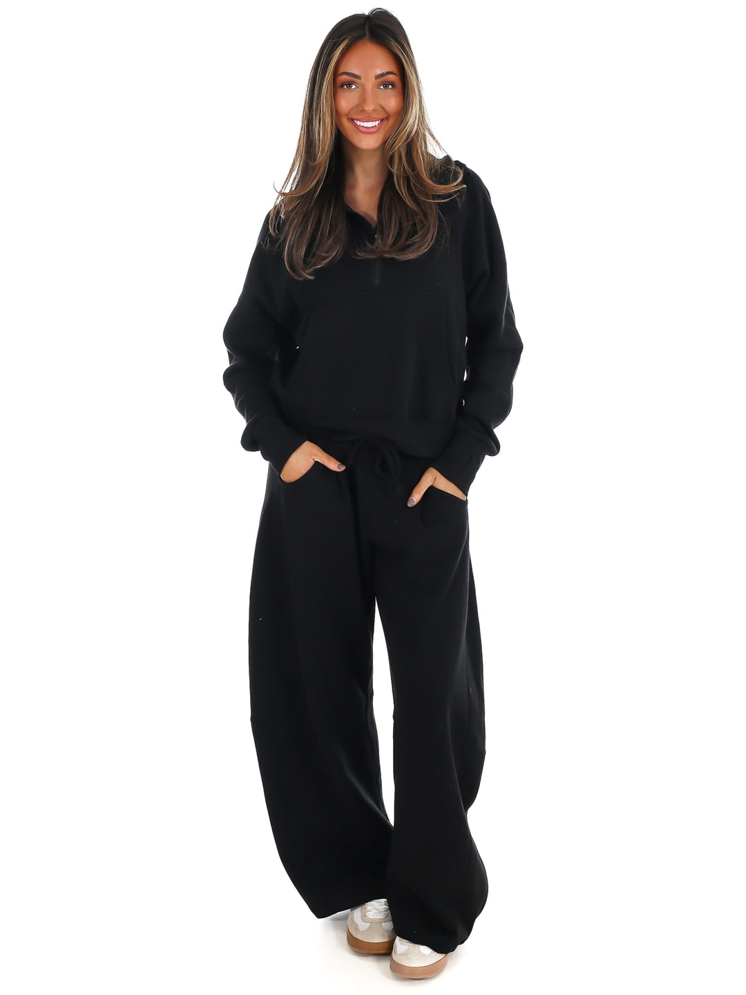 Easy Wear Fleece Half Zip Pullover