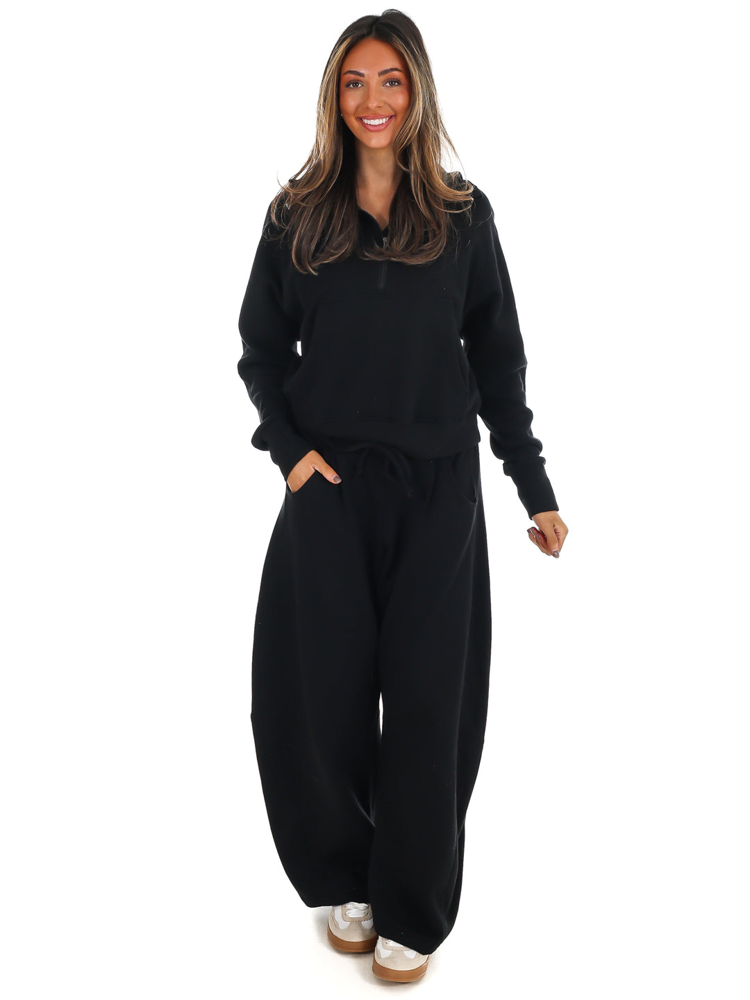 Easy Wear Fleece Half Zip Pullover