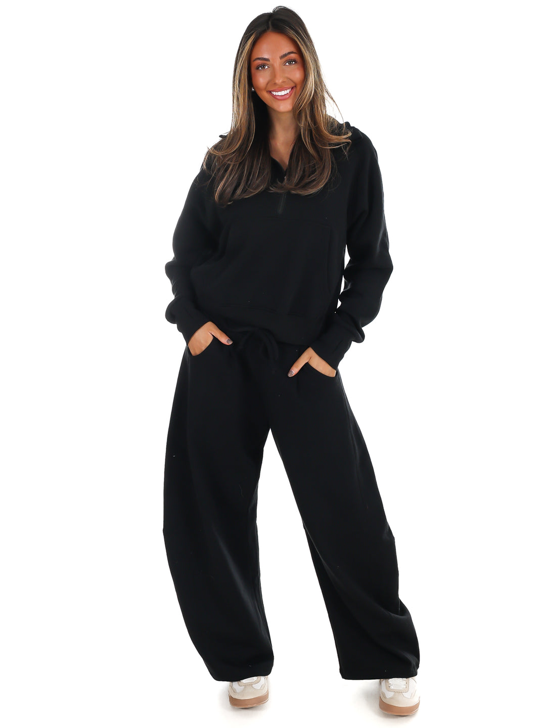 Easy Wear Fleece Half Zip Pullover