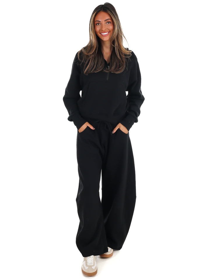 Easy Wear Fleece Half Zip Pullover