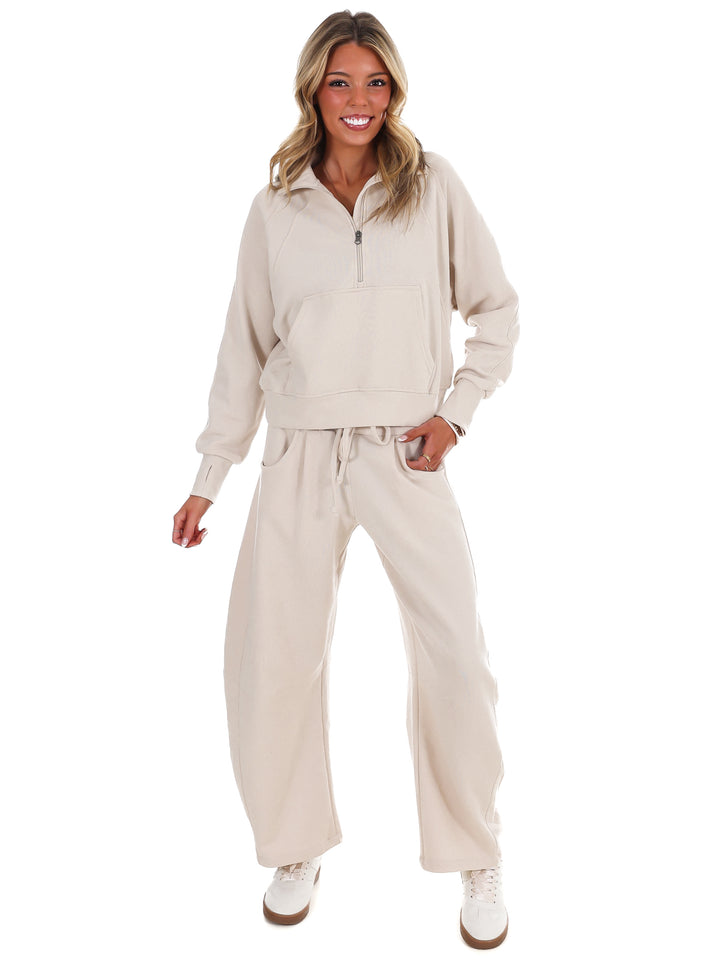 Easy Wear Fleece Half Zip Pullover