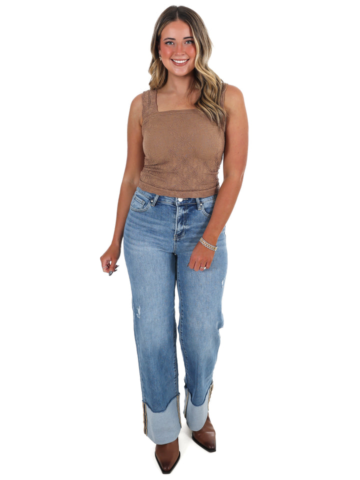 Beautiful Things Floral Tank Top