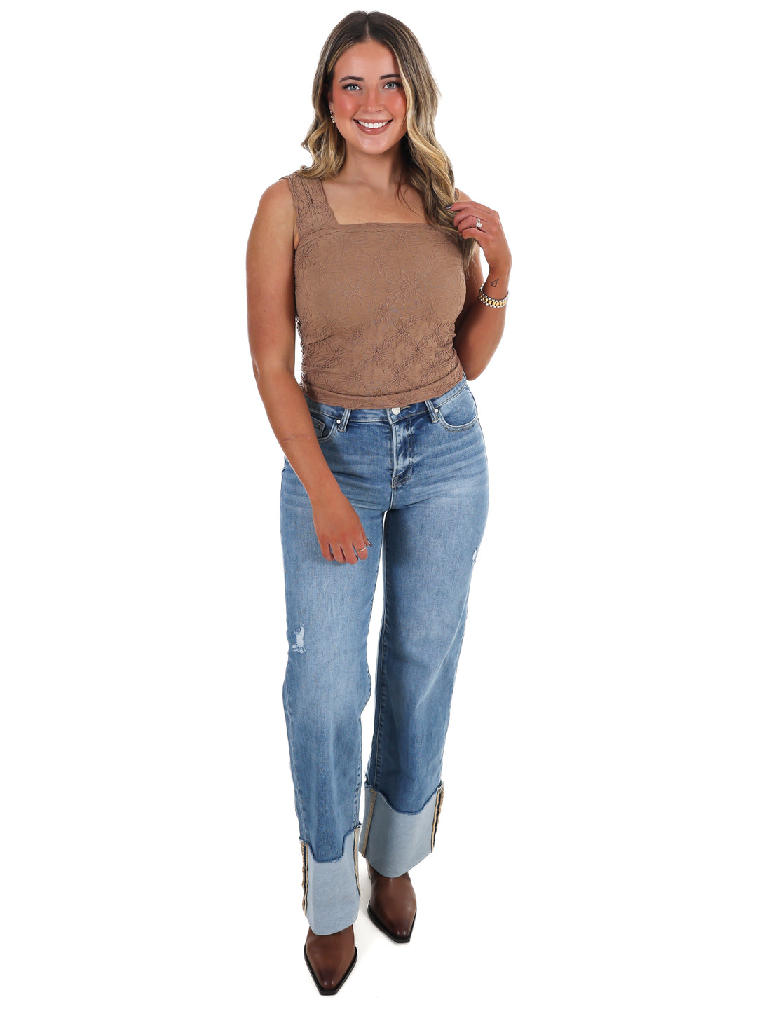 Beautiful Things Floral Tank Top